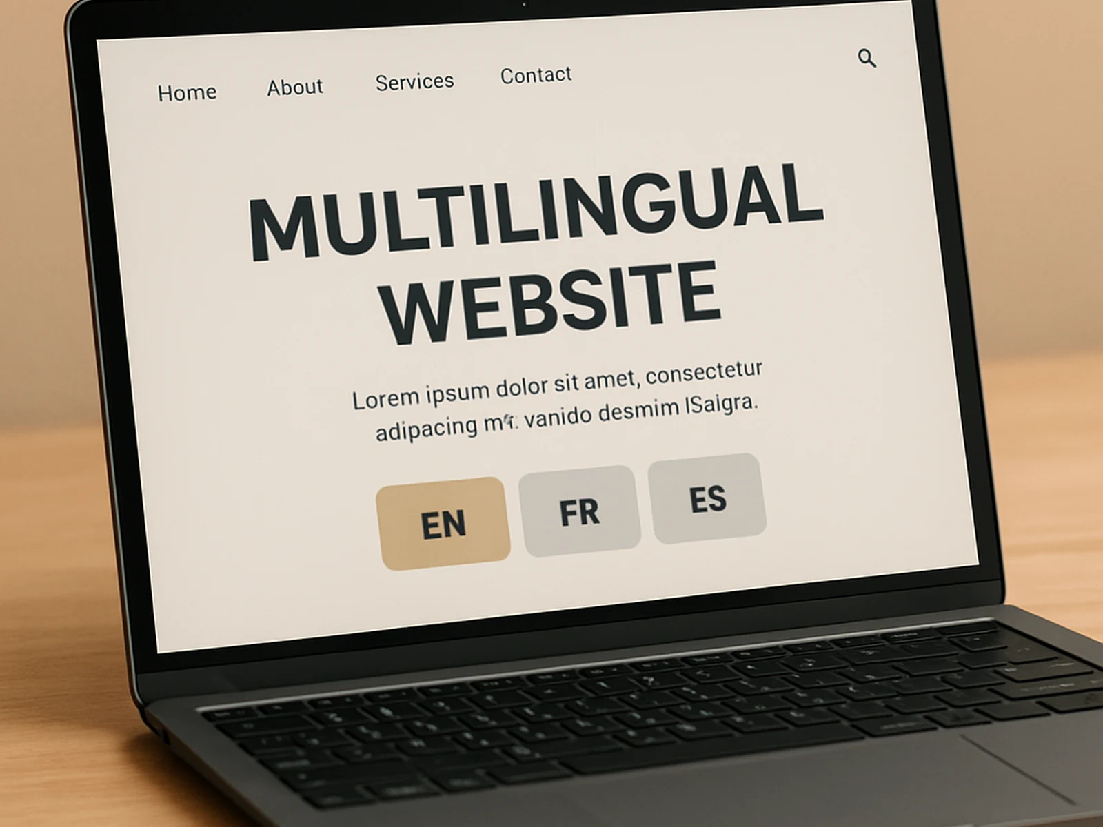 Website Localisation detail